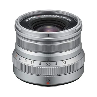 Immagine di Fujifilm Fujinon XF16mmF2.8 R WR Obiettivo Fisso per Mirrorless 16 mm, f/2.8, Resistente alle Intemperie, Attacco X Mount, Argento