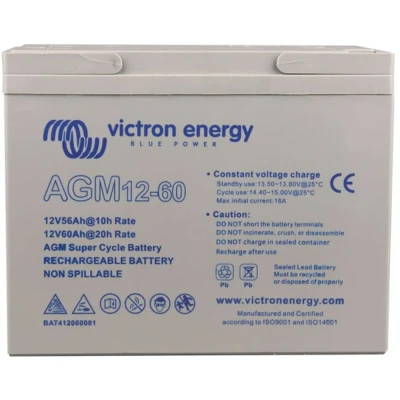Immagine di Victron Energy Deep Cycle BAT412350084 Batteria al Piombo 12 V 38 Ah AGM (L x A P) 197 170 165 mm Ciclica