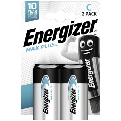 Immagine di Energizer Max Plus Batteria 1/2 Torcia (C) Alcalina/manganese 1.5 V 2 pz.
