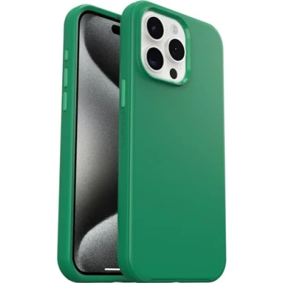 Immagine di Otterbox Symmetry Backcover per cellulare Apple iPhone 15 Pro Max Verde Compatibile con MagSafe