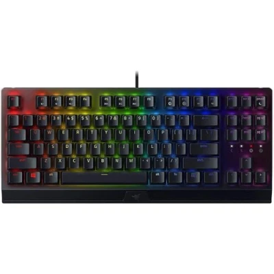 Immagine di Razer Blackwidow V3 Tenkeyless gaming keyboard (green switches) zwart RZ03 03490100 R3M1