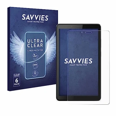 Immagine di savvies (6 Pezzi Pellicola Protettiva per Lenovo Tab M7 Protezione Schermo Trasparente