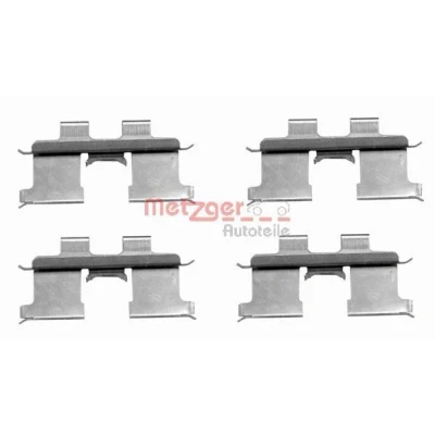 Immagine di METZGER 109 1667 Kit accessori, Pastiglia freno HYUNDAI: Santa Fe I, Getz, SSANGYONG: Rexton / 2