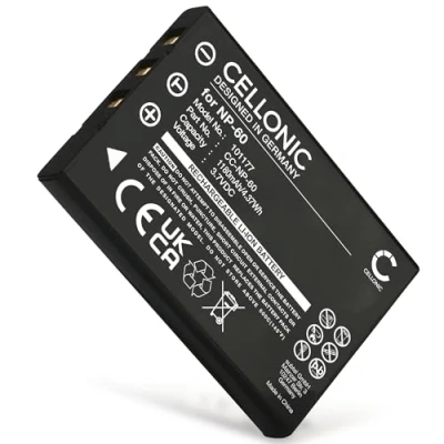 Immagine di CELLONIC Batteria Compatibile con BenQ DC 5330, C50, C60, DV M23 1180mAh 3.6V 3.7V