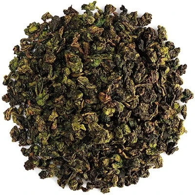 Immagine di Tie Guan Yin Oolong Tè Tieguanyin In Foglia Dea Di Ferro Foglie Intere Wu Long Blu