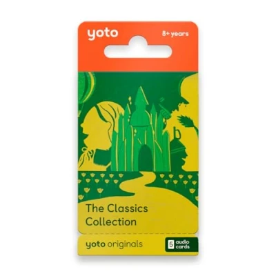 Immagine di Yoto The Classics Collection 5 schede audio per bambini da utilizzare con lettore e mini tutto in 1, ascolto senza schermo divertimento di gioco, storie andare a letto