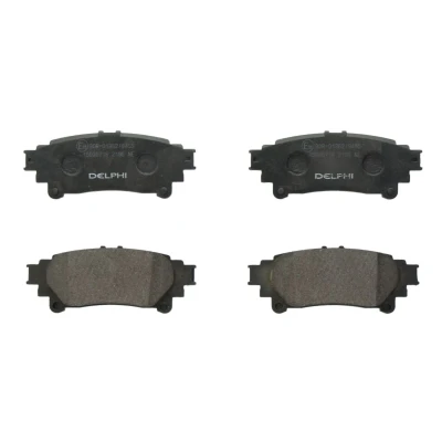 Immagine di DELPHI LP2196 Kit pastiglie freno Non predisposto per contatto segnalazione usura senza lamierino anticigolío accessori TOYOTA: Prius Plus