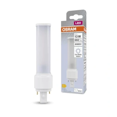 Immagine di OSRAM 4058075558182 LED (monocolore) ERP E (A G) G24d 1 6 W = 13 Bianco neutro (Ø x L) 34 mm 148 pz.