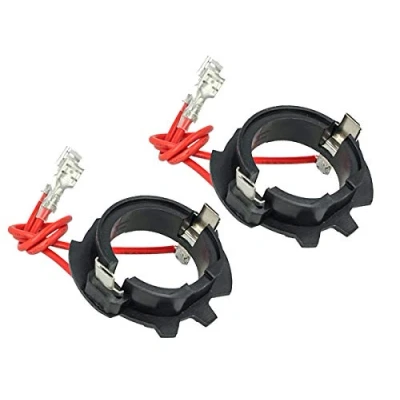 Immagine di CARALL Portalampada Kit Full Led e HID Xenon H7 Compatibile Con VW JETTA GOLF IV 4 V 5 Alimentazione Spina 2 Fili Foro 23mm Montaggio Semplice