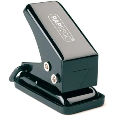 Immagine di Rapesco ‎PF15A001 Perforatrice Singola a 1 Foro in Metallo, 8 Fogli, Colori Assortiti