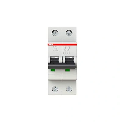 Immagine di ABB S202 D16 INTERRUTTORE AUTOMATICO 6KA 2P