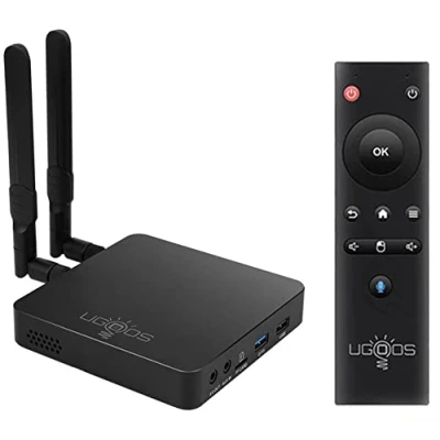 Immagine di Ugoos AM6B Plus TV Box Amlogic S922X J Android 9.0 DDR4 4GB RAM 32GB ROM WiFi6 1000M Ethernet USB 3.0 BT5.0 4K H.265 HDR