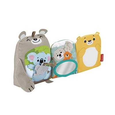 Immagine di Fisher Price attività delle Coccole Libro di Peluche per l&#039;Apprendimento, Giocattolo Neonati 3+ Mesi, GJD37
