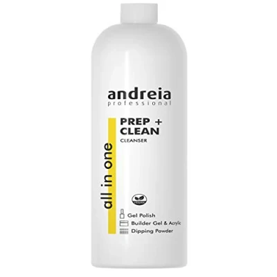 Immagine di Andreia Professional All In One Prep and Clean per immersione, smalto gel, gel costruttore e unghie acriliche 1 litro
