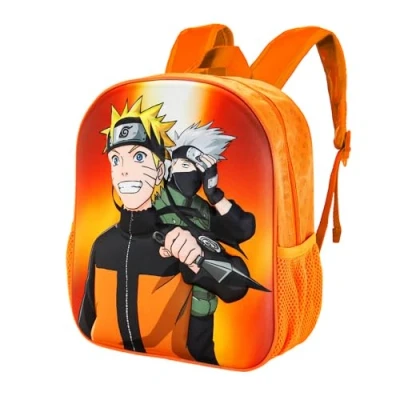 Immagine di Karactermania Naruto Action 3D Small Zaino per bambini, Taglia: One Size, Rojo