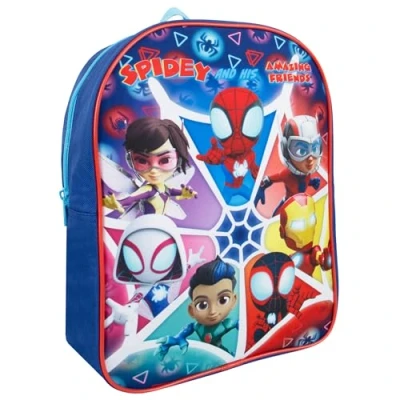 Immagine di Marvel Zaino Spiderman Asilo Bambino Spidey e i Suoi Fantastici Amici Scuola Elementare Taglia Unica Blu