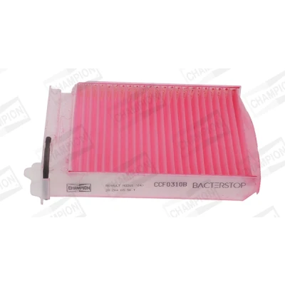 Immagine di CHAMPION CCF0310B Filtro abitacolo con effetto antibatterico 183 181 27 RENAULT: CLIO 4, 3, TWINGO 2, DACIA: Duster SUV, Sandero I, Logan I MCV