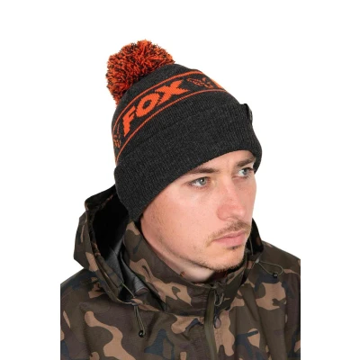 Immagine di Cappello da pesca Fox Collection Bobbles Black/Orange Berretto