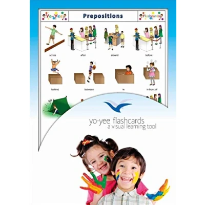 Immagine di Yo Yee Flashcards Schede illustrate per favorire l’apprendimento linguistico Prepositions Le lezioni di Inglese negli nelle scuole elementari