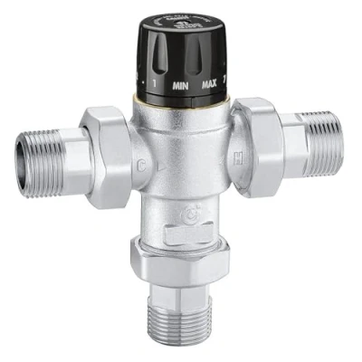 Immagine di MISCELATORE TERMOSTATICO DA 1&#039; 35 65 COD.521936 CALEFFI