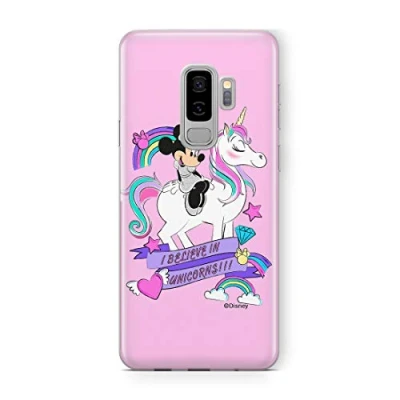 Immagine di ERT GROUP Custodia per Samsung S9 Plus con Licenza Ufficiale Disney Minnie e Topolino Case, in plastica TPU Silicone Protegge da Urti Graffi