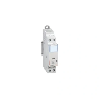 Immagine di Contattore di potenza CX3 bobina 24V senza comando manuale 2P 250V 25A contatto 2F 1 modulo