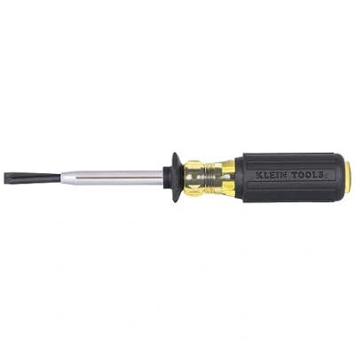 Immagine di Klein Tools 6013K Cacciavite a testa piatta con lama divisa da 3/16&quot;, azione di presa positiva, impugnatura cuscino