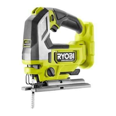 Immagine di Ryobi RRS18BL 0, Sega Dritta a Batteria 18VONE+, Gattuccio Ideale per Tagliare Acciaio Plastica e Legno, Corsa della Lama 32mm, Velocità Variabile, Fino 3200 giri/min, non Inclusa