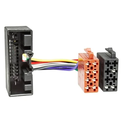 Immagine di tomzz Audio 7015 005 Cavo adattatore radio compatibile con Ford dal 2010 Focus Fiesta C Max B Kuga Transit Tourneo Landrover a norma ISO