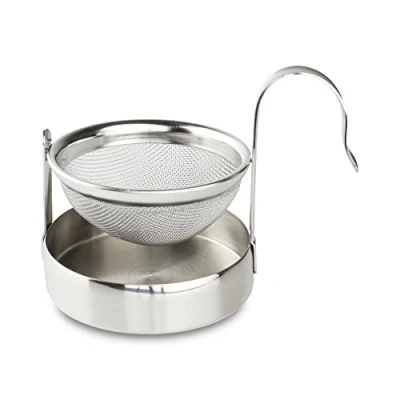 Immagine di Café Olé 3802/C Infusore per tè, Inossidabile, Acciaio Inox, 8.5 x 5.7 6.2 cm