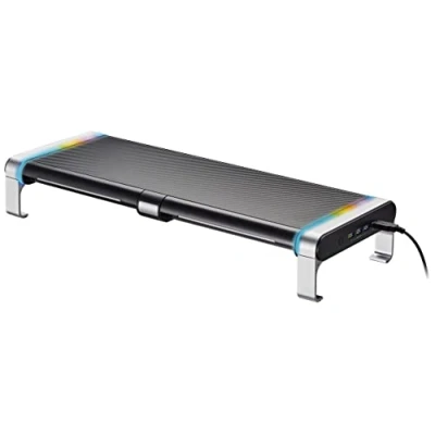 Immagine di Rialzo per monitor My Wall HT42L Range Altezza: 90 mm (max) Nero, Argento