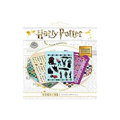 Immagine di Wizarding World PS7401 Adesivi, Multicolore, 24 x 14.5cm, 800 unità, Acciaio Inossidabile