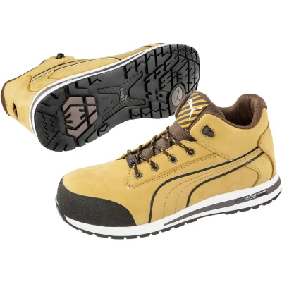 Immagine di PUMA Dash Wheat Mid HRO SRC 633180 41 Stivali di sicurezza S3 Taglia delle scarpe (EU): Beige, Marrone 1 pz.