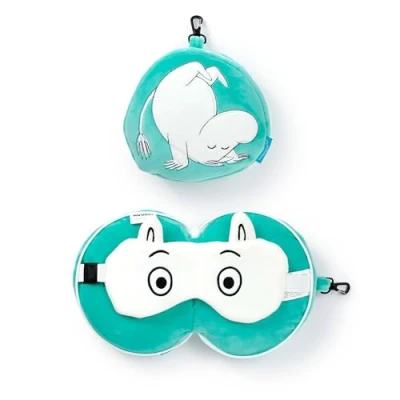 Immagine di Puckator Cuscino da Viaggio con Maschera Relaxeazzz Moomin