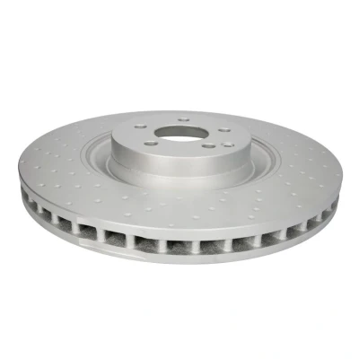 Immagine di DELPHI BG9207C Disco freno 390 36 5 ventilato rivestito ad alto tenore di carbonio senza cuscinetto ruota, anello sensore ABS