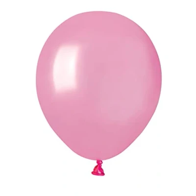 Immagine di Busta 100 palloncini perlati in lattice naturale Premium Quality A50 (Ø 13cm / 5&quot;), rosa perlato