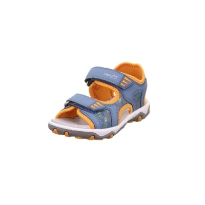 Immagine di Superfit MIKE 3.0 Sandali da trekking per bambini, Taglia: 35, Blau/orange Finta pelle / tessuto