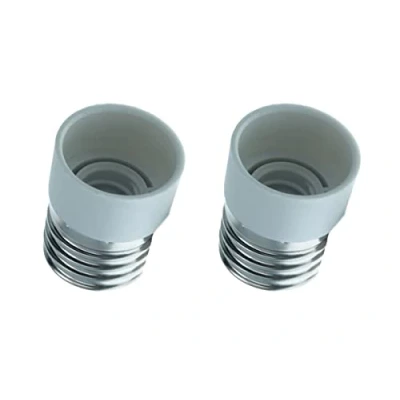 Immagine di LEDLUX 2 Pezzi Convertitore Adattatore Portalampada Per Lampada Attacco Da E27 A E14