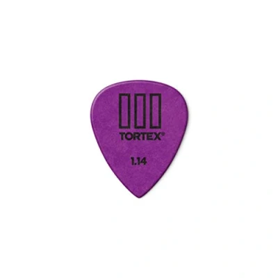 Immagine di Dunlop Tortex T3 Punta Affilata Per Chitarra Confezione Da 72 1.14 Mm