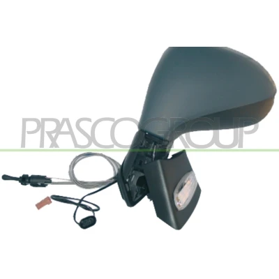 Immagine di Specchio retrovisore esterno Prasco PG3207124P Premium Sx con la prima mano manuale termico, Regolazione:comando cavo flessibile, convesso