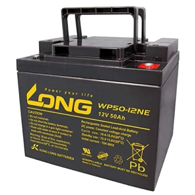 Immagine di 1 batteria AGM 12V / 50Ah al piombo WP50 12NE compatibile con MP50 12C, 12LCP 50, REC50 12I