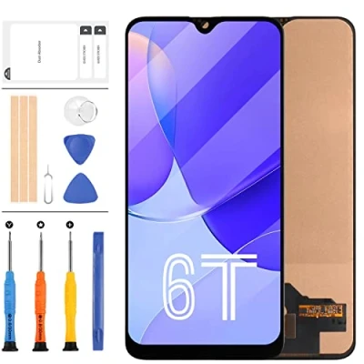 Immagine di TFT per OnePlus 6T Schermo di Ricambio LCD A6010 A6013 Display Touch Glass Digitizer Assembly Kit withTools (Nero)