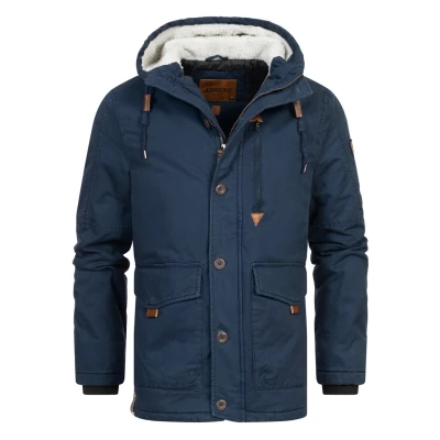 Immagine di Indicode Jeans Incrossing Giacca invernale, Uomo, Taglia: Small, Navy