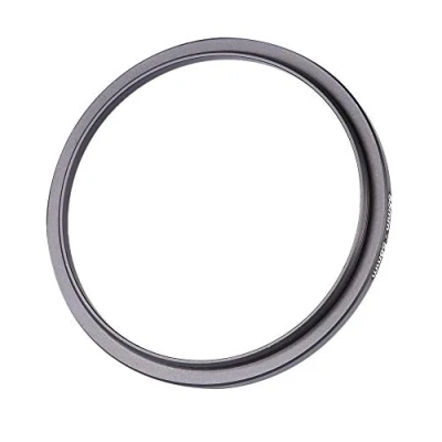Immagine di Anello adattatore per obiettivo Nuovi Anelli da 55 mm a 58 Step Up Alluminio anodizzato nero filtro in metallo filtri Adattatori P