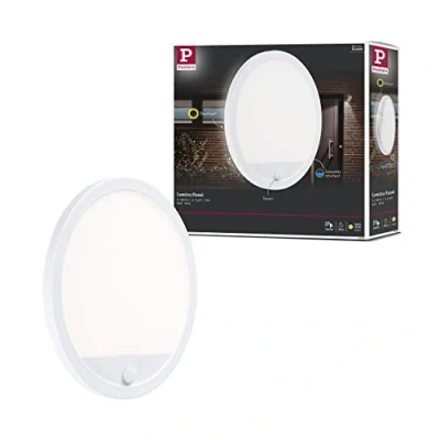 Immagine di Paulmann Lamina PIR 94662 Lampada LED da parete per esterno con rilevatore di movimento (monocolore) 15 W Bianco