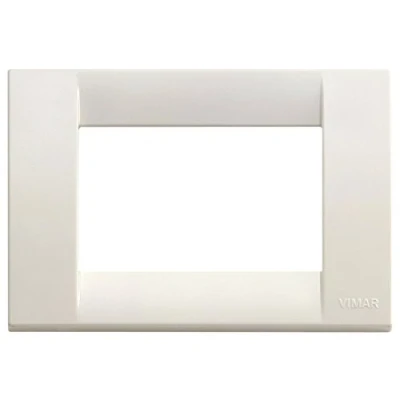Immagine di VIMAR 16743.04 Idea Placca Classica 3 moduli in tecnopolimero, bianco
