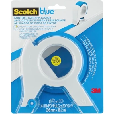 Immagine di ScotchBlue TA3 SB ESF Applicatore a Nastro, Bianco, 1.41&quot; Width
