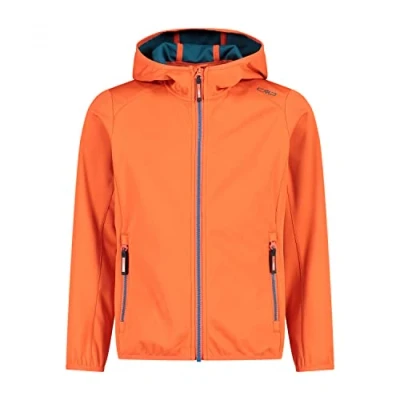 Immagine di CMP Giacca in light softshell da bambini con cappuccio fisso, Campari, 140