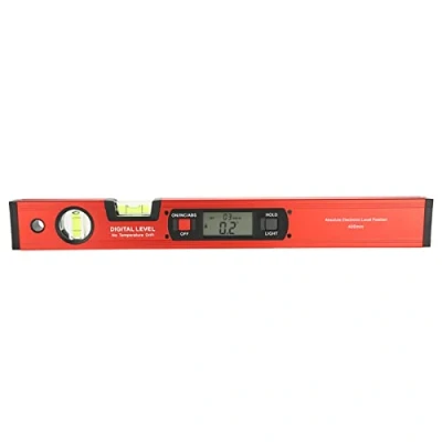 Immagine di Misuratore Di Angolo Magnetico Digitale In Lega Alluminio, Goniometro Inclinometrico, Livello 4x90, Accurato