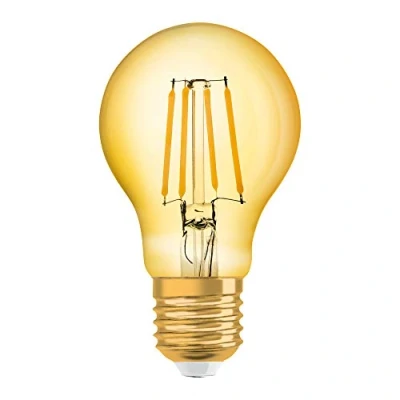 Immagine di OSRAM Goccia Lampadina LED, 6.5 W Equivalenti 55 W, Attacco E27, Luce Calda 2400K, Confezione da 1 Pezzo